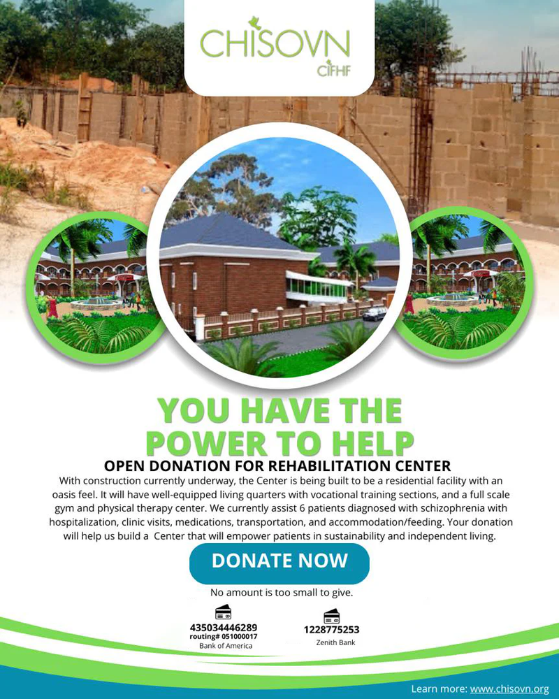 Open Donation For Rehabilitation Center